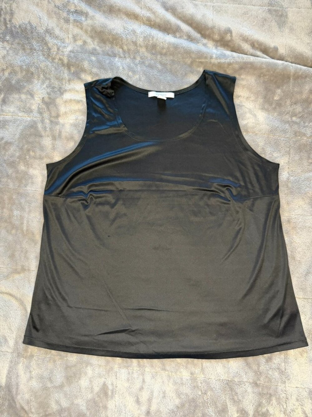Dress Barn Women's Size 2x Black Sleeveless Pullover Top